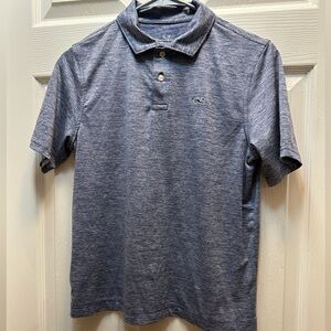 Vineyard Vines Heathered Navy Polo